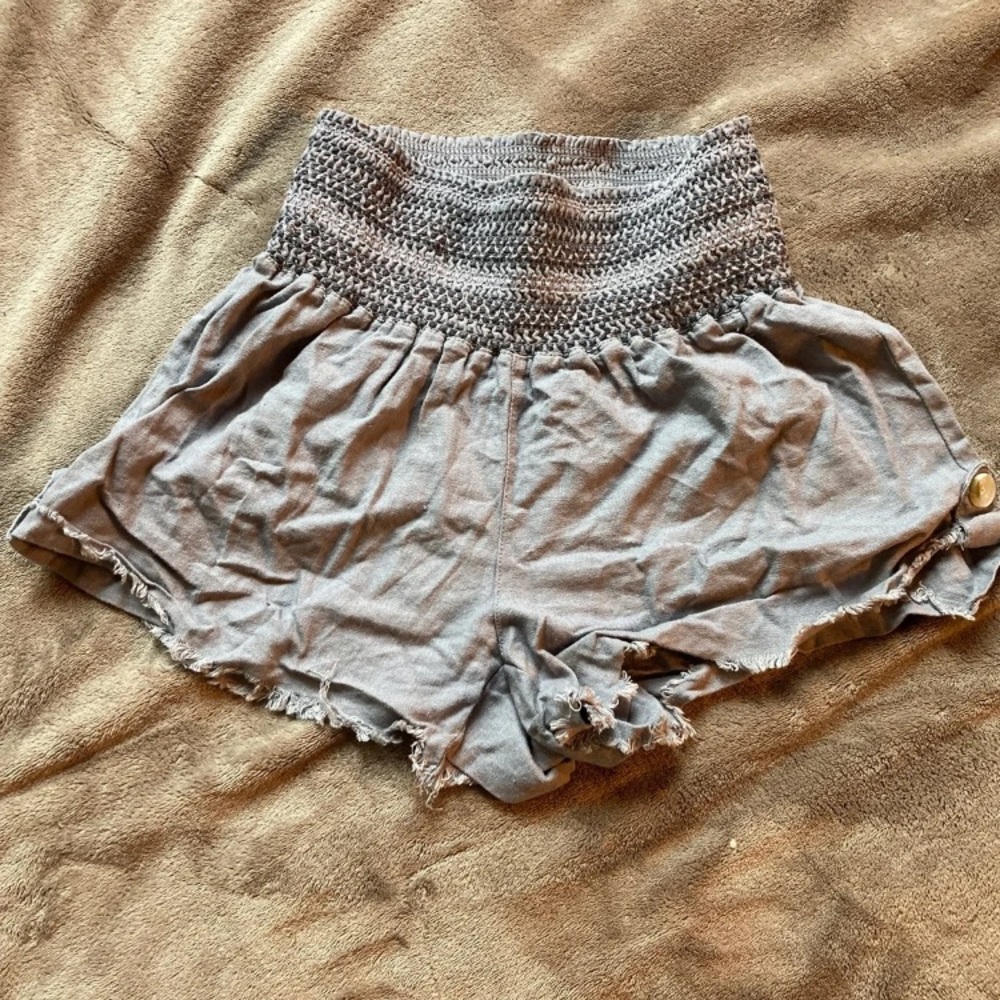 High waisted shorts